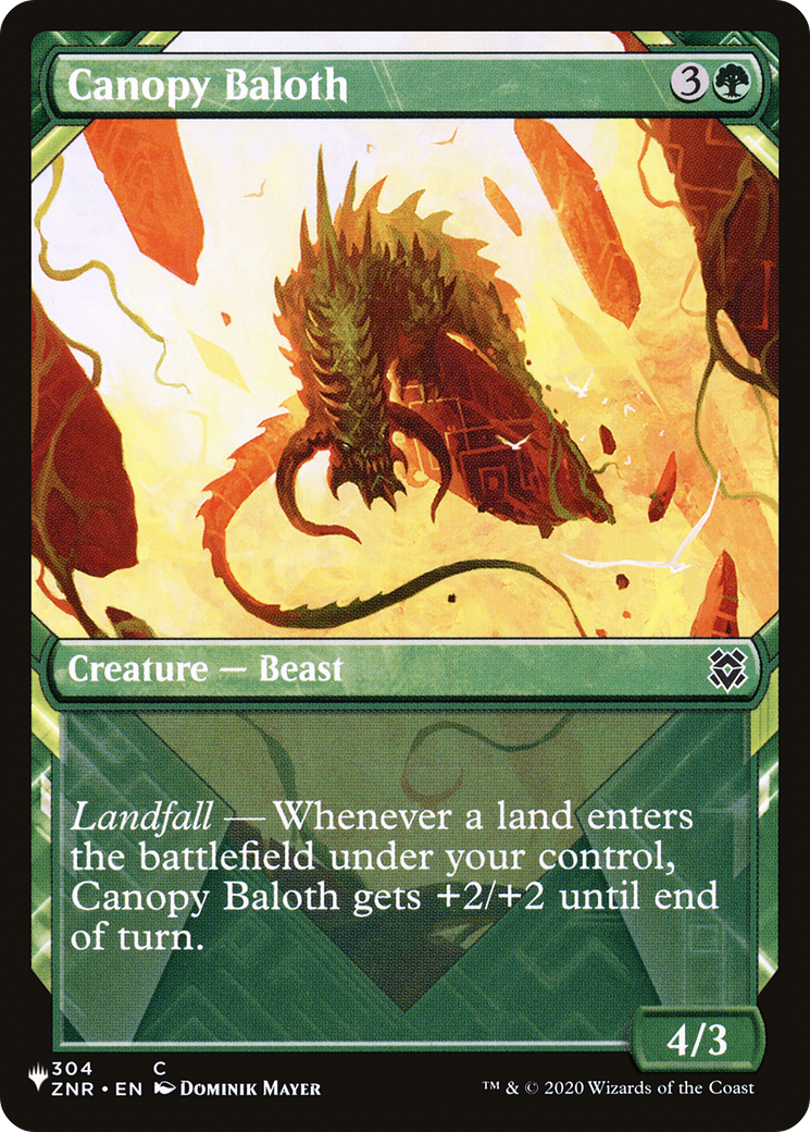 Canopy Baloth (Showcase) [The List] | Exor Games New Glasgow
