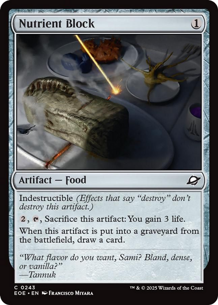 Nutrient Block [Edge of Eternities] | Exor Games New Glasgow