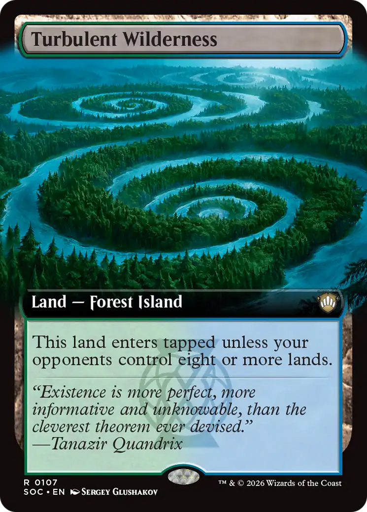 Turbulent Wilderness (Extended Art) [Secrets of Strixhaven Commander] | Exor Games New Glasgow