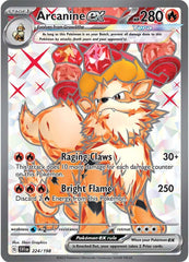 Arcanine ex (224/198) [Scarlet & Violet: Base Set] | Exor Games New Glasgow