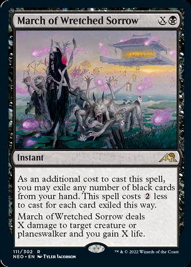March of Wretched Sorrow [Kamigawa: Neon Dynasty] | Exor Games New Glasgow