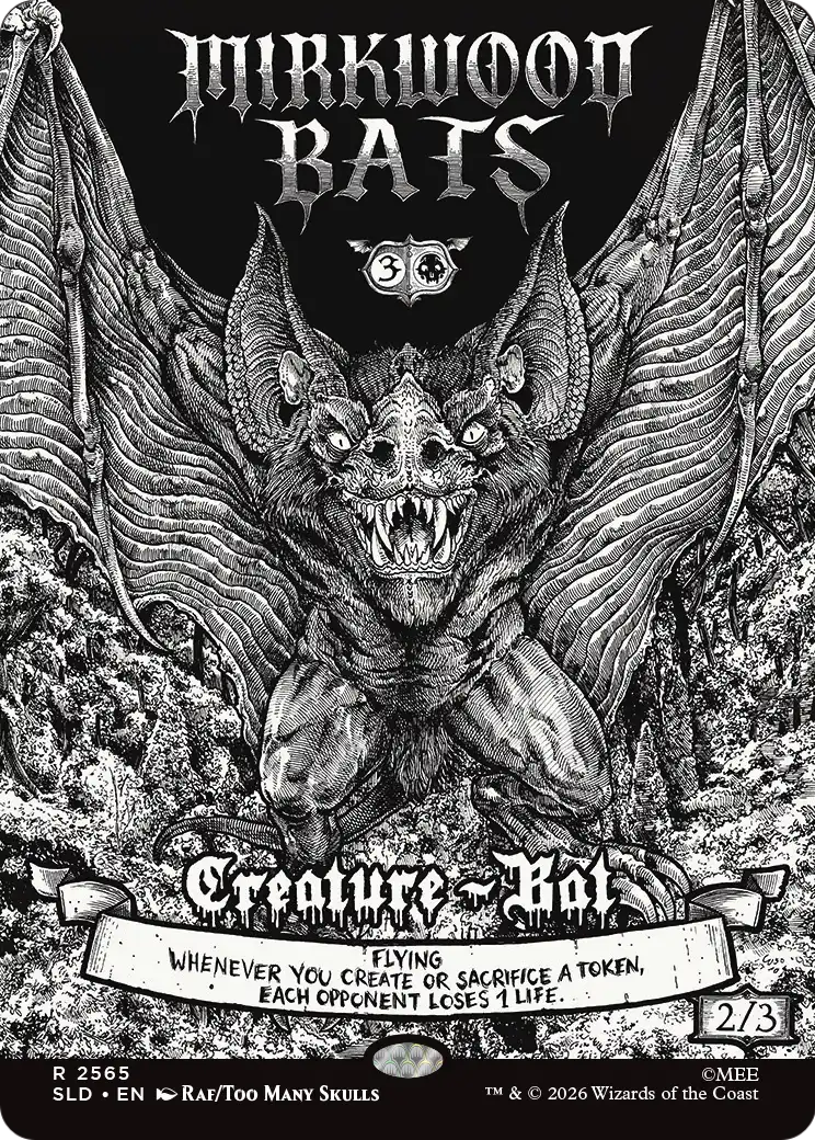 Mirkwood Bats [Secret Lair Drop Series] | Exor Games New Glasgow