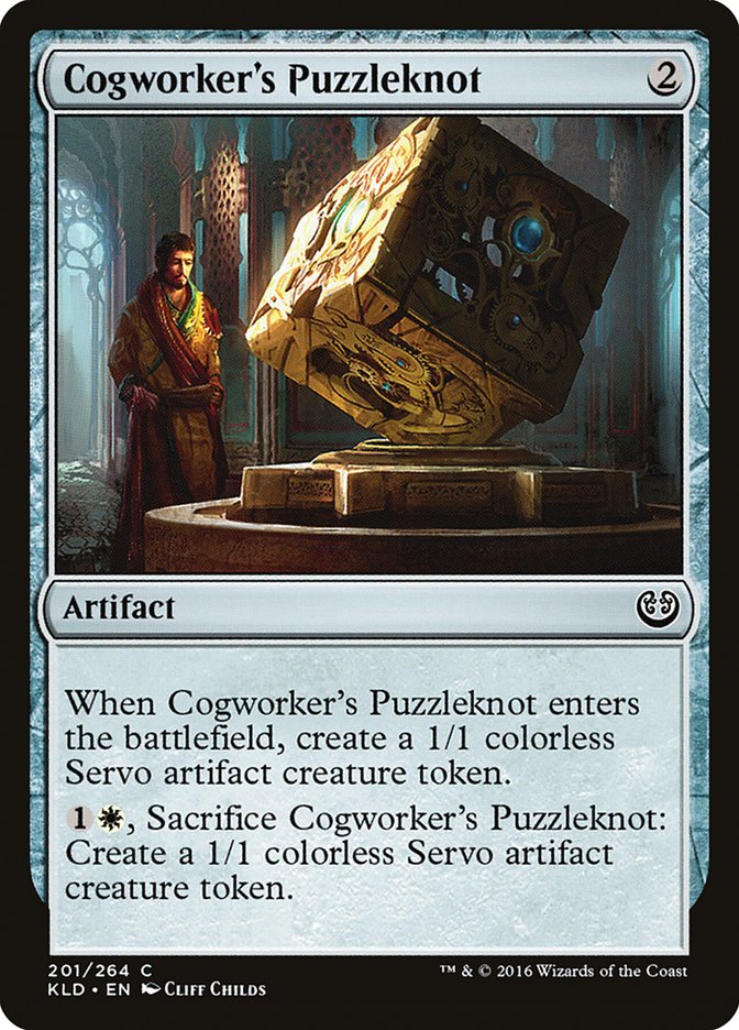 Cogworker's Puzzleknot [Kaladesh] | Exor Games New Glasgow