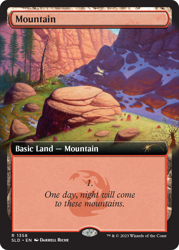 Mountain (1358) [Secret Lair Drop Series] | Exor Games New Glasgow