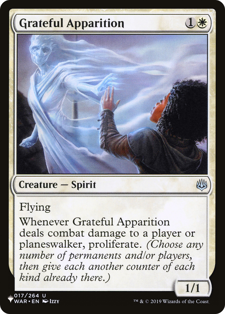 Grateful Apparition [The List Reprints] | Exor Games New Glasgow