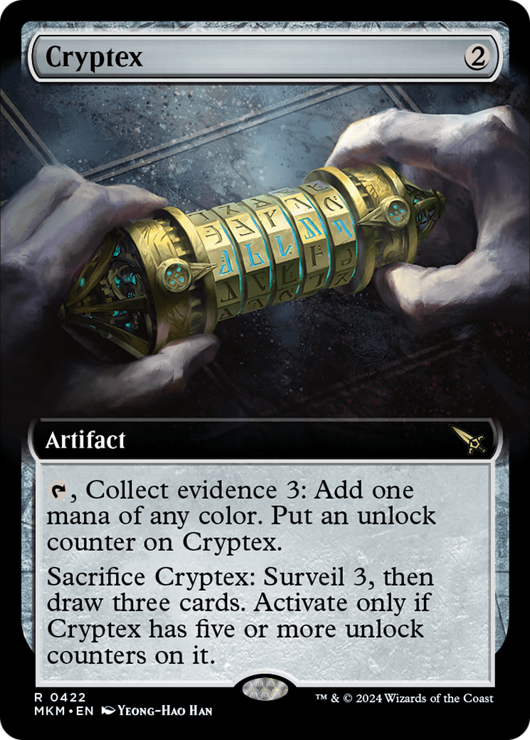 Cryptex (Extended Art) [Murders at Karlov Manor] | Exor Games New Glasgow