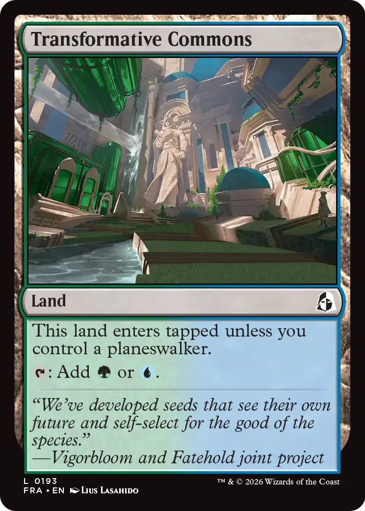 Transformative Commons [Reality Fracture] | Exor Games New Glasgow