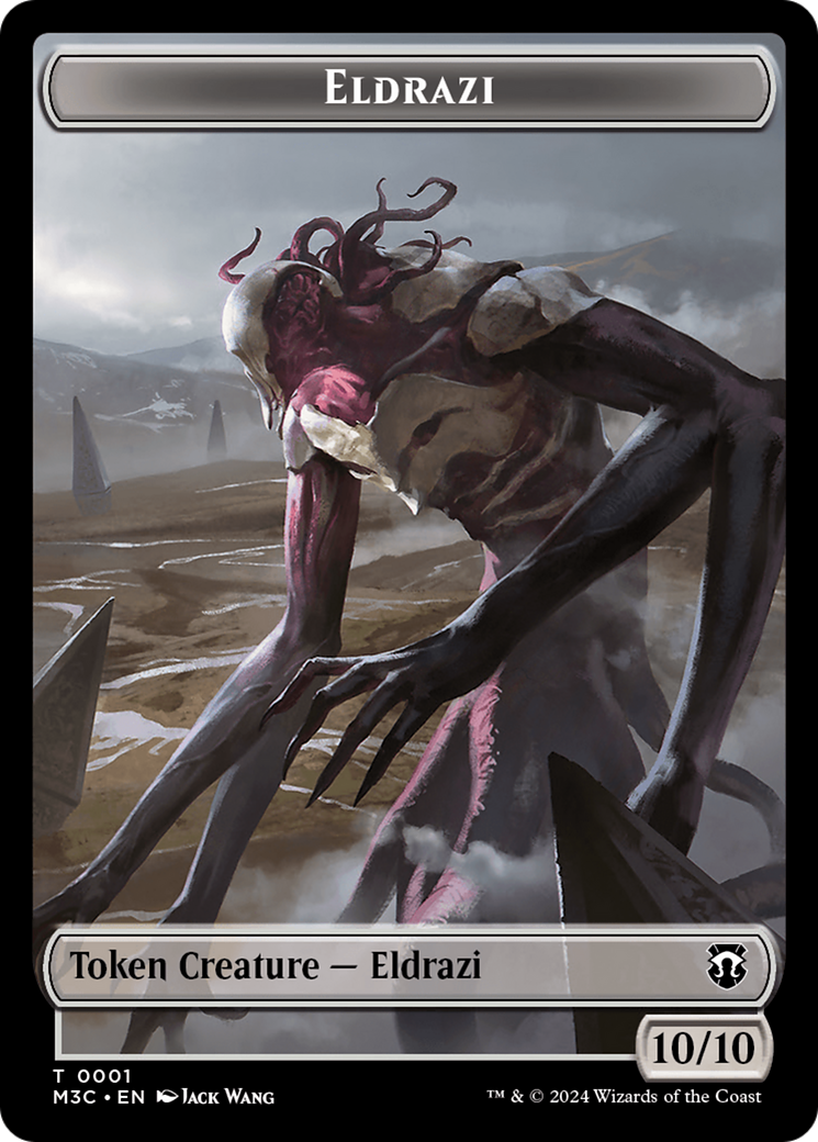 Eldrazi // Spirit Double-Sided Token [Modern Horizons 3 Commander Tokens] | Exor Games New Glasgow