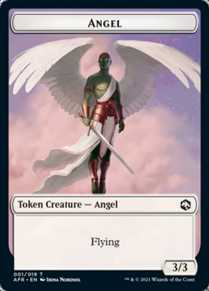 Angel Token [Dungeons & Dragons: Adventures in the Forgotten Realms Tokens] | Exor Games New Glasgow