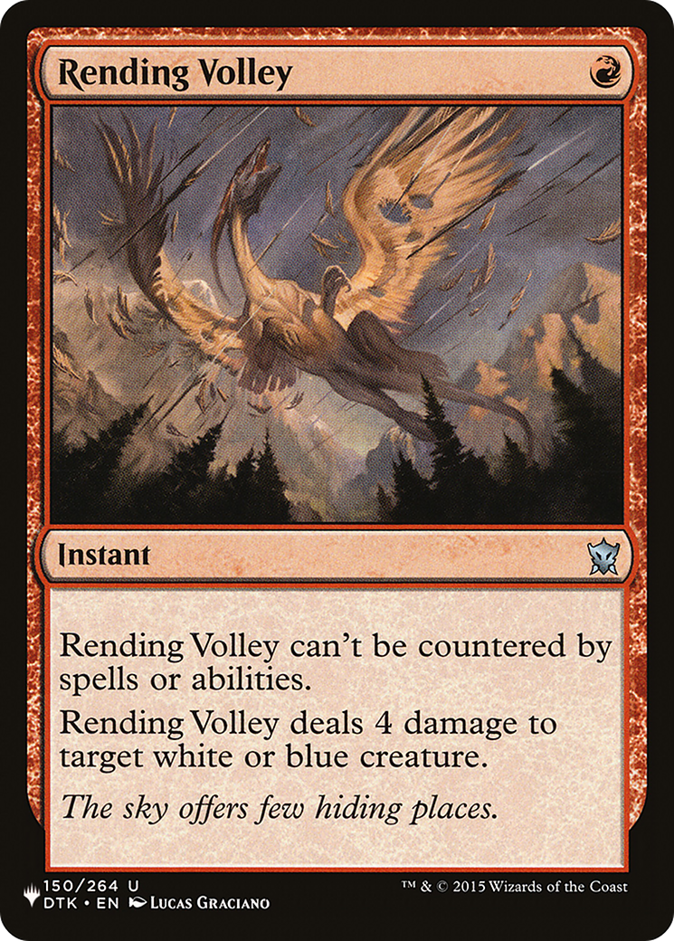 Rending Volley [The List Reprints] | Exor Games New Glasgow