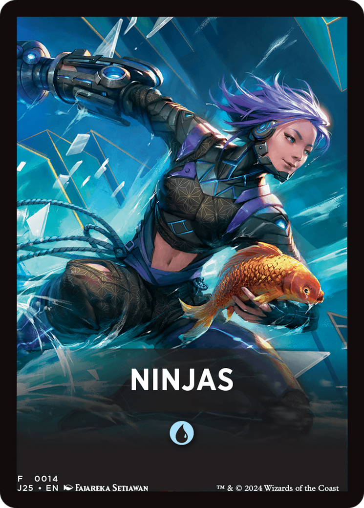 Ninjas Theme Card [Foundations Jumpstart Front Cards] | Exor Games New Glasgow