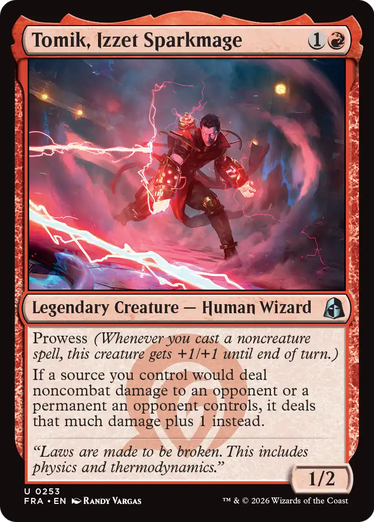 Tomik, Izzet Sparkmage [Reality Fracture] | Exor Games New Glasgow