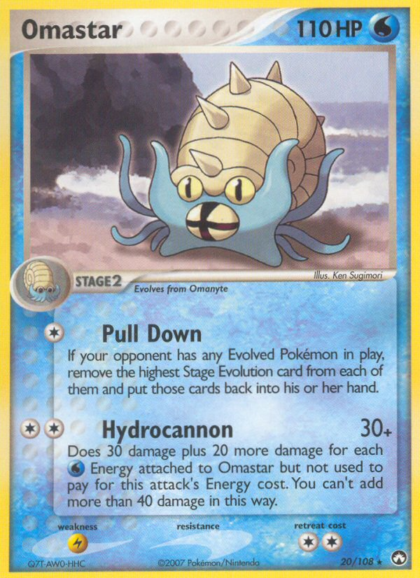 Omastar (20/108) [EX: Power Keepers] | Exor Games New Glasgow
