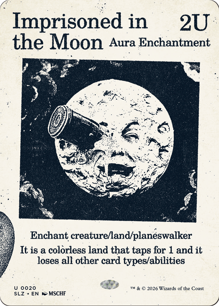Imprisoned in the Moon (0020) [Secret Lair x MSCHF: The Zeta Set] | Exor Games New Glasgow