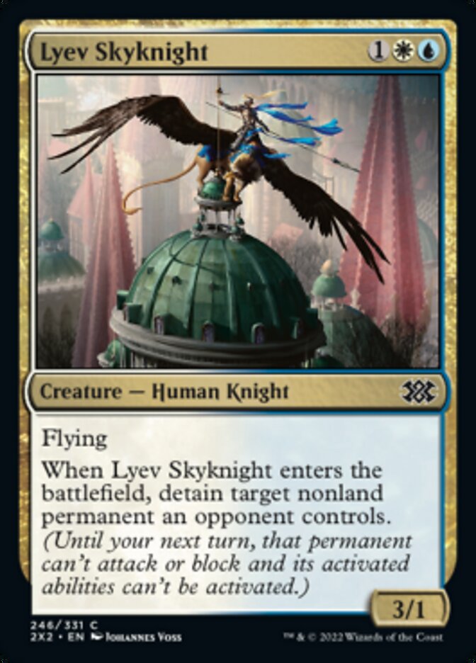 Lyev Skyknight [Double Masters 2022] | Exor Games New Glasgow