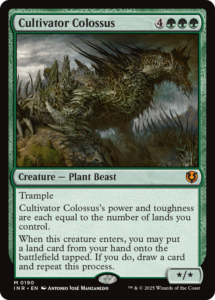 Cultivator Colossus [Innistrad Remastered] | Exor Games New Glasgow