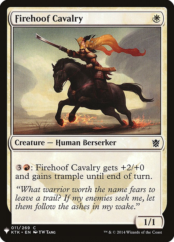 Firehoof Cavalry [Mystery Booster] | Exor Games New Glasgow