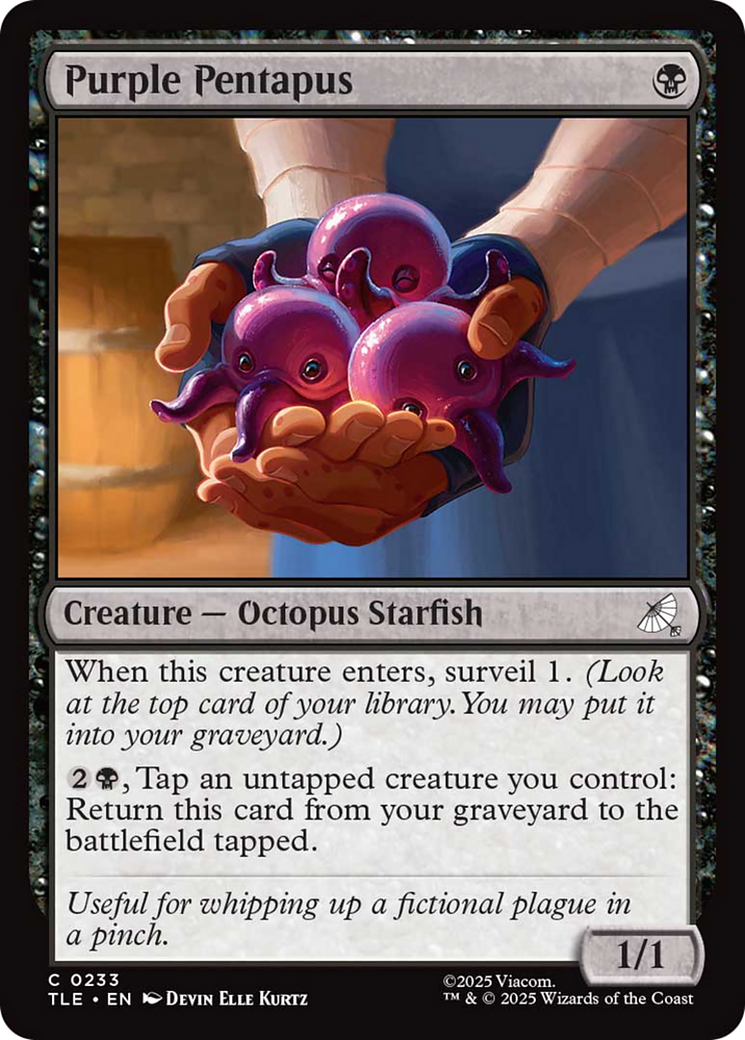 Purple Pentapus [Avatar: The Last Airbender: Eternal-Legal] | Exor Games New Glasgow
