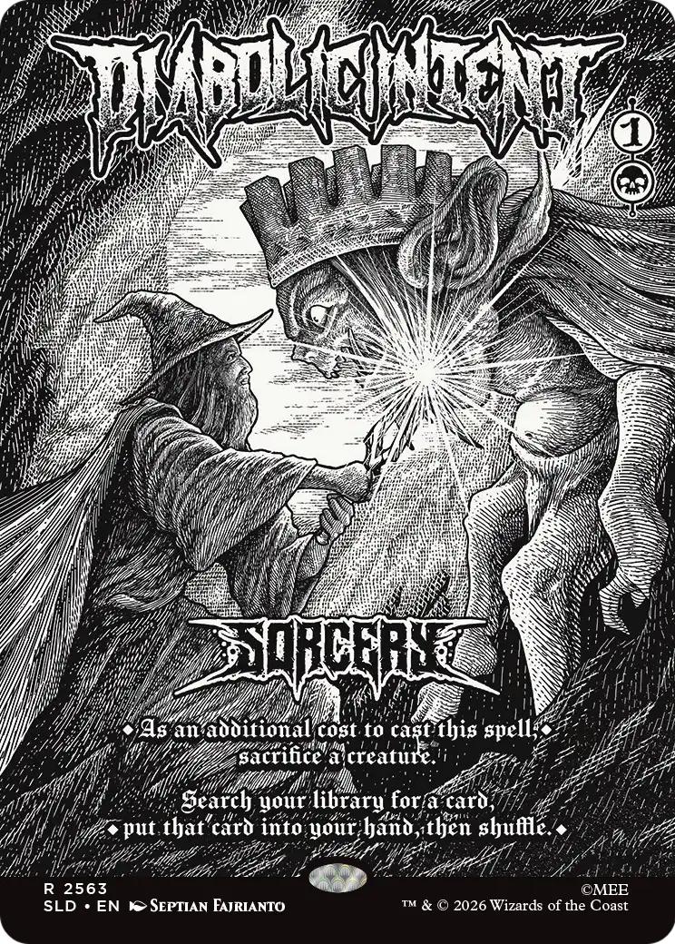 Diabolic Intent [Secret Lair Drop Series] | Exor Games New Glasgow