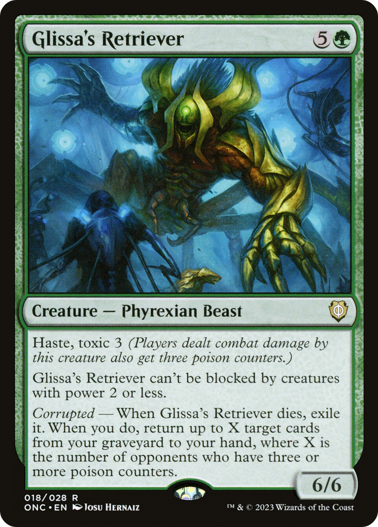 Glissa's Retriever [Phyrexia: All Will Be One Commander] | Exor Games New Glasgow