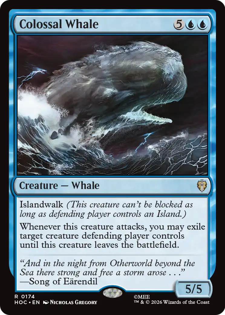 Colossal Whale [The Hobbit: Eternal-Legal] | Exor Games New Glasgow