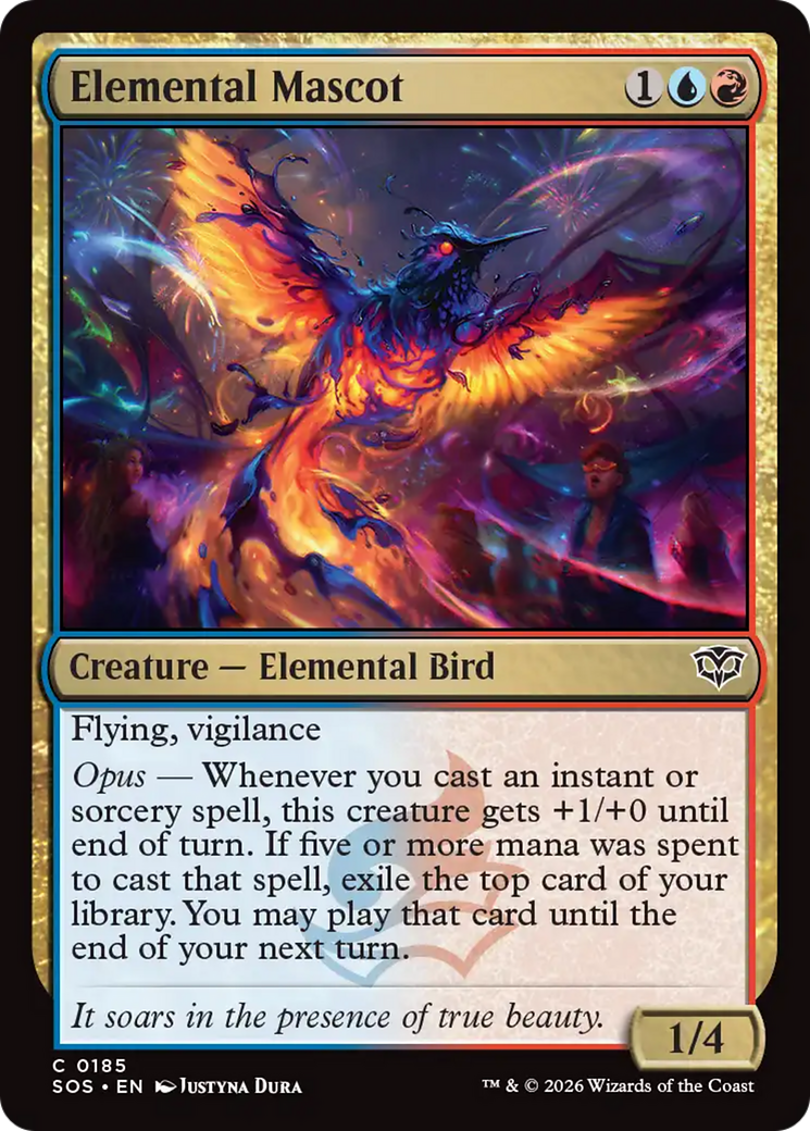 Elemental Mascot [Secrets of Strixhaven] | Exor Games New Glasgow