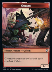 Pirate // Goblin Double-Sided Token [Commander Legends: Battle for Baldur's Gate Tokens] | Exor Games New Glasgow