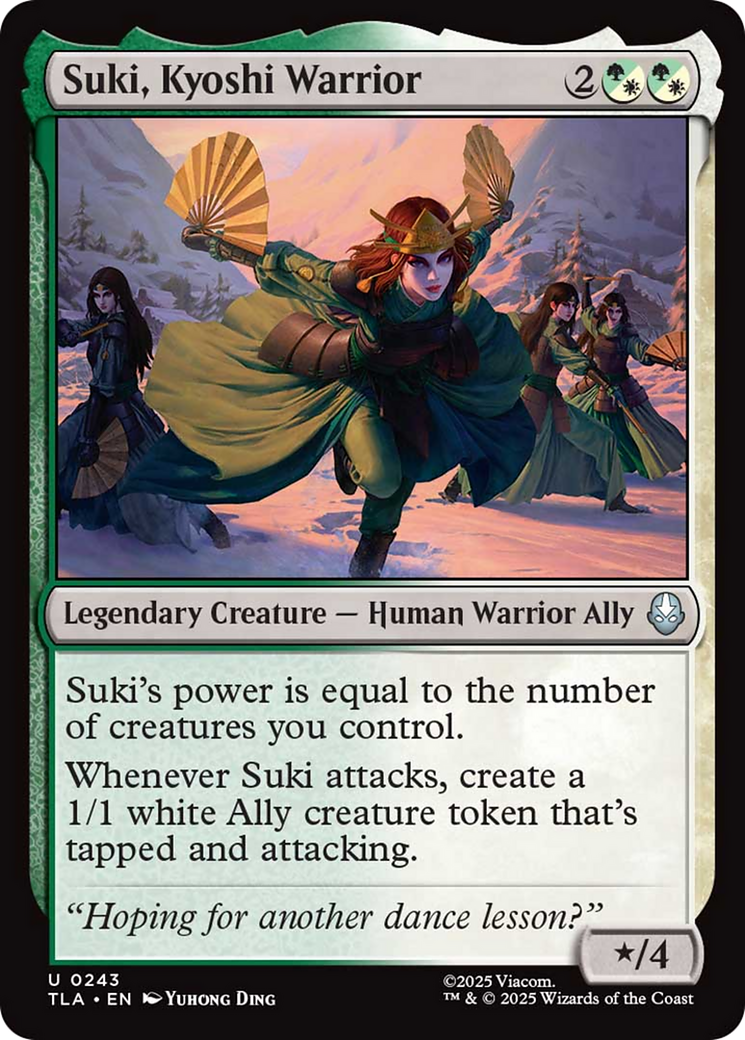 Suki, Kyoshi Warrior [Avatar: The Last Airbender] | Exor Games New Glasgow