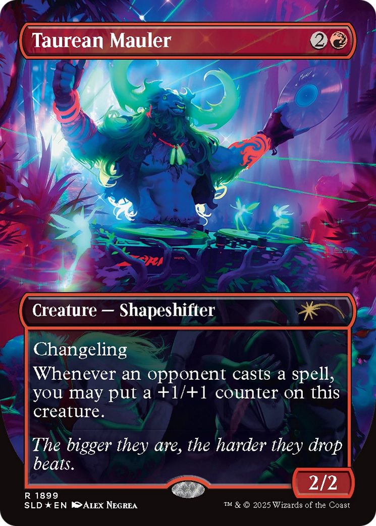 Taurean Mauler (Double Rainbow Foil) [Secret Lair Drop Series] | Exor Games New Glasgow
