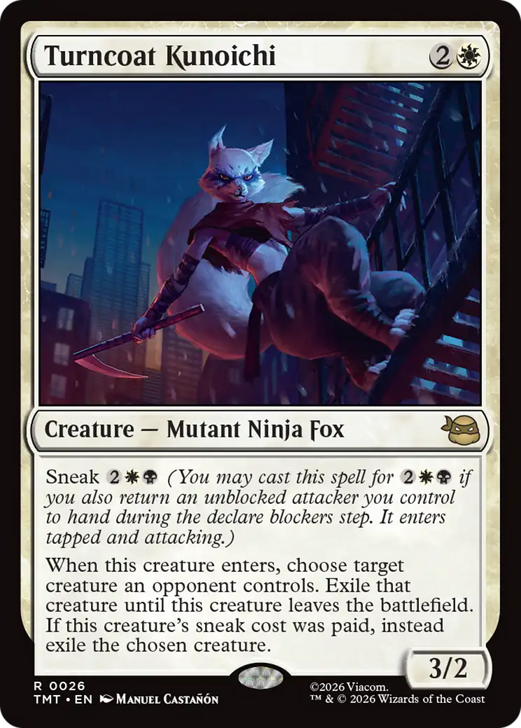 Turncoat Kunoichi [Teenage Mutant Ninja Turtles] | Exor Games New Glasgow