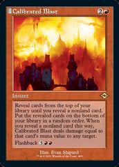 Calibrated Blast (Retro Foil Etched) [Modern Horizons 2] | Exor Games New Glasgow