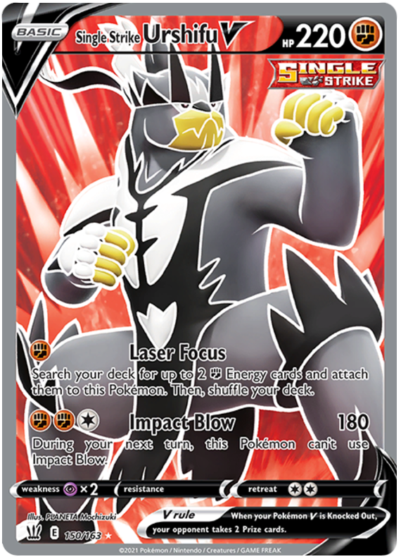 Single Strike Urshifu V (150/163) [Sword & Shield: Battle Styles] | Exor Games New Glasgow