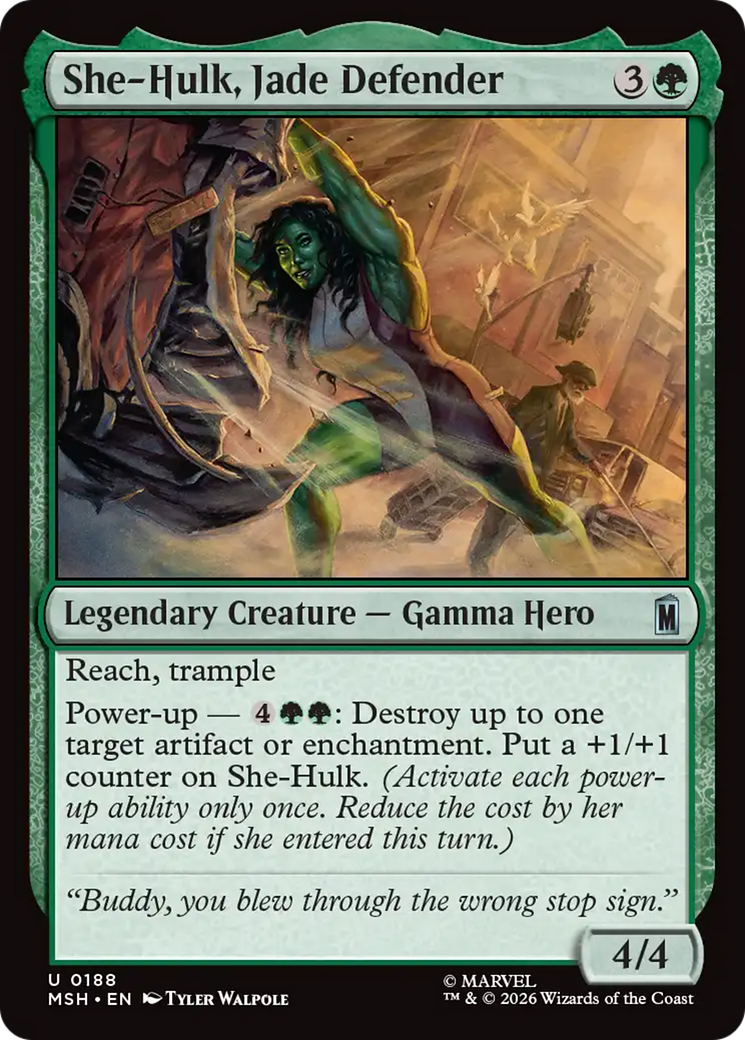 She-Hulk, Jade Defender [Marvel Super Heroes] | Exor Games New Glasgow