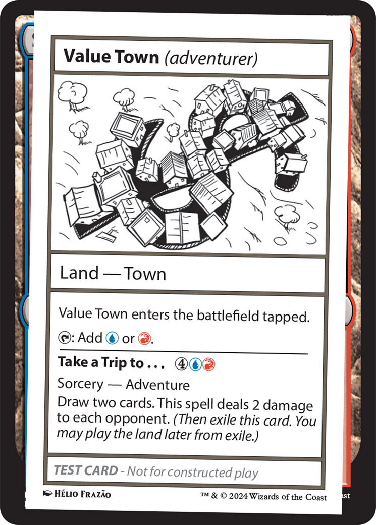 Value Town (adventurer) [Mystery Booster 2 Playtest Cards] | Exor Games New Glasgow