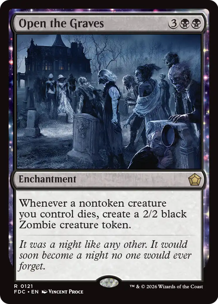 Open the Graves [Foundations Commander] | Exor Games New Glasgow