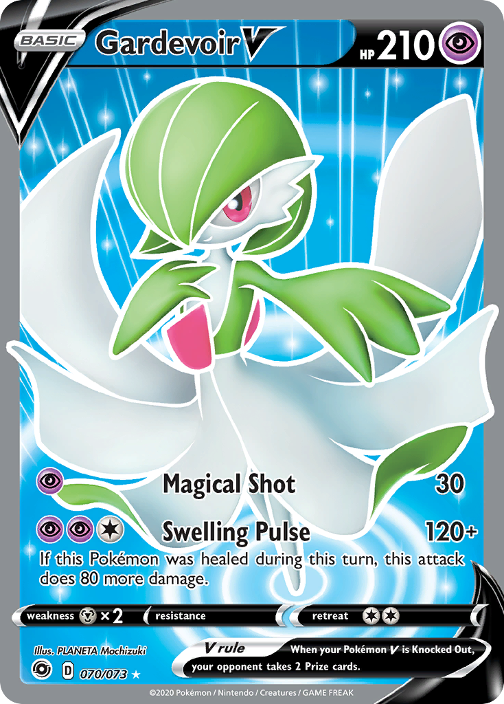 Gardevoir V (070/073) [Sword & Shield: Champion's Path] | Exor Games New Glasgow