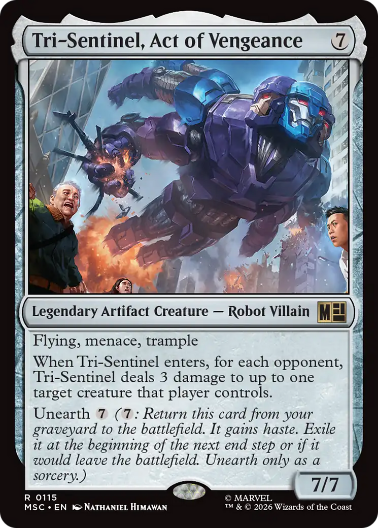 Tri-Sentinel, Act of Vengeance [Marvel Super Heroes Commander] | Exor Games New Glasgow