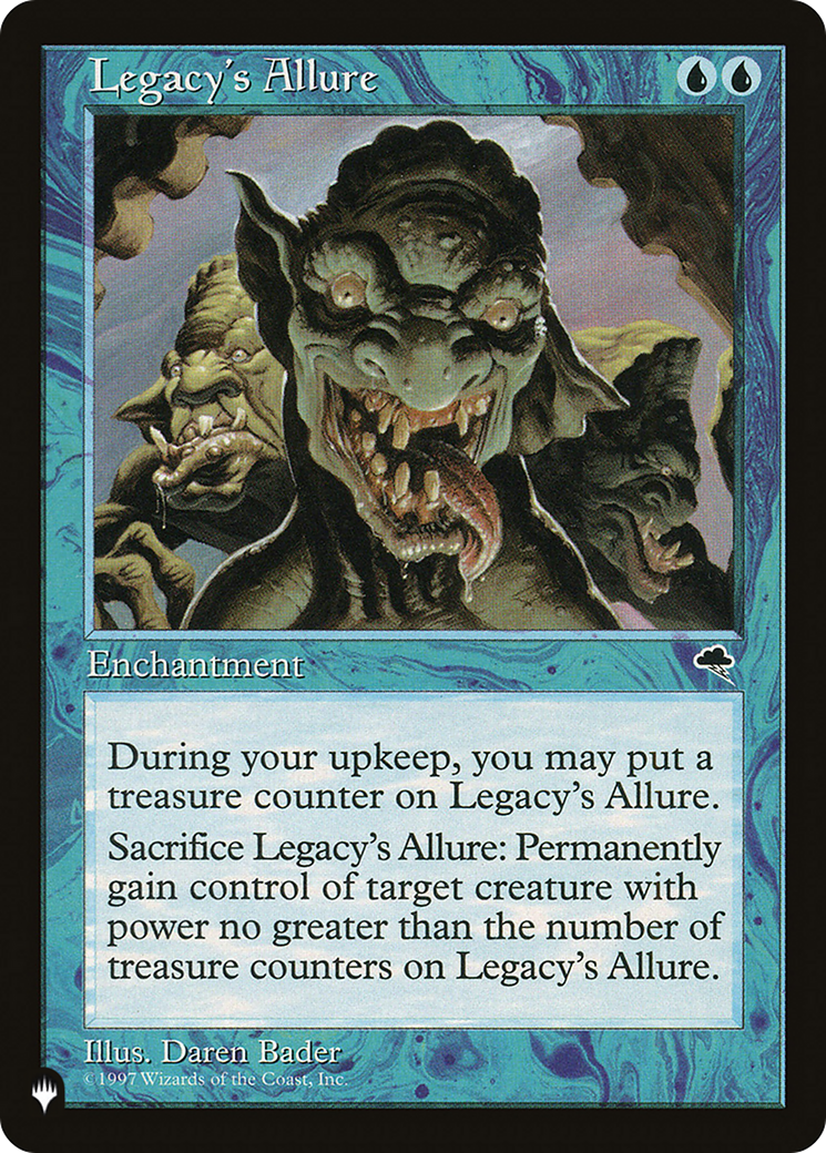 Legacy's Allure [The List Reprints] | Exor Games New Glasgow