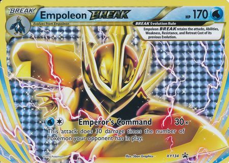 Empoleon BREAK (XY134) (Jumbo Card) [XY: Black Star Promos] | Exor Games New Glasgow