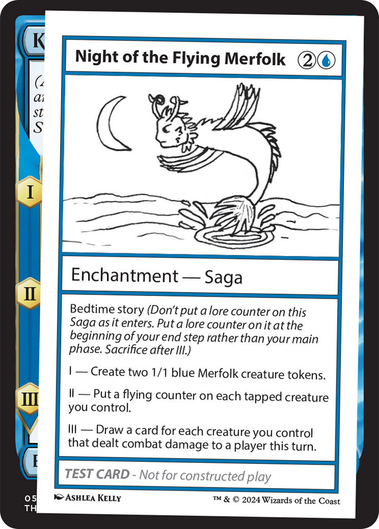 Night of the Flying Merfolk [Mystery Booster 2 Playtest Cards] | Exor Games New Glasgow