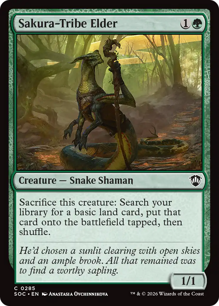 Sakura-Tribe Elder [Secrets of Strixhaven Commander] | Exor Games New Glasgow