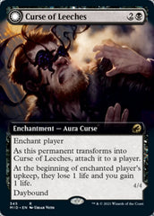 Curse of Leeches // Leeching Lurker (Extended Art) [Innistrad: Midnight Hunt] | Exor Games New Glasgow