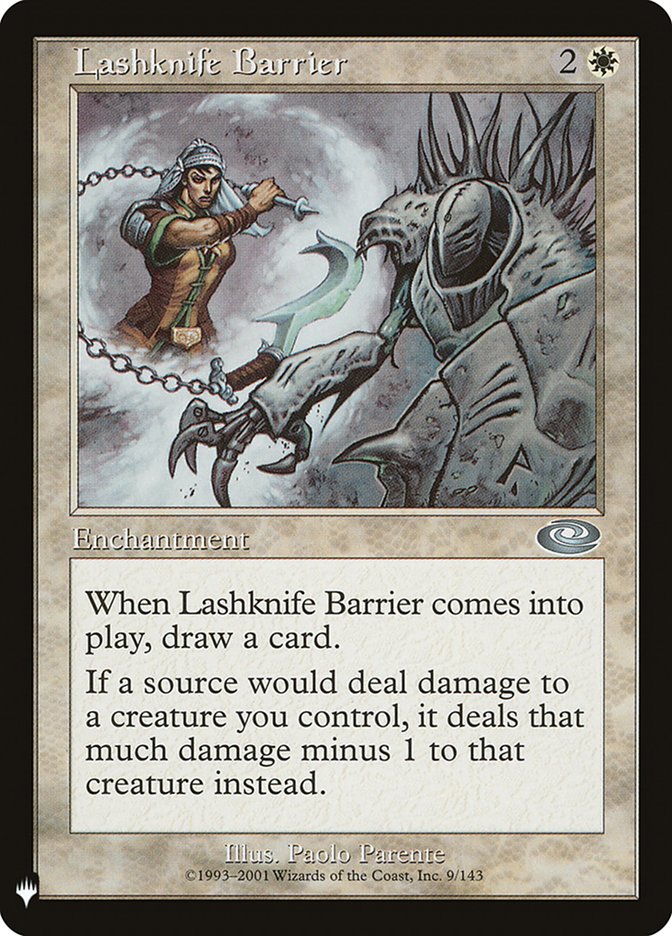 Lashknife Barrier [Mystery Booster] | Exor Games New Glasgow