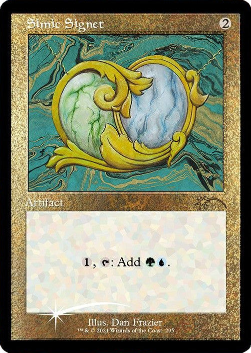 Simic Signet (Retro) (Foil Etched) [Secret Lair Drop Series] | Exor Games New Glasgow