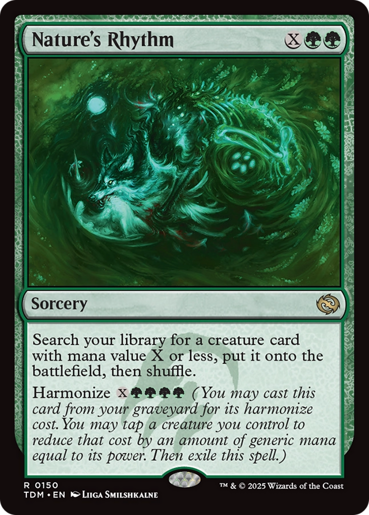 Nature's Rhythm [Tarkir: Dragonstorm] | Exor Games New Glasgow