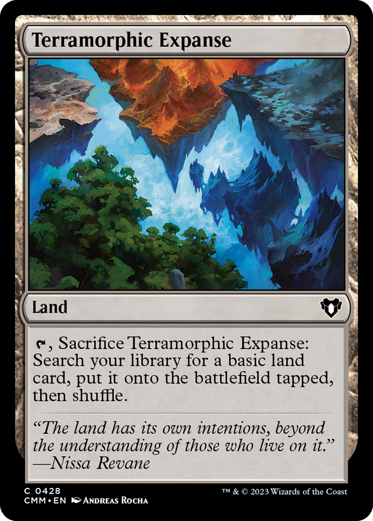 Terramorphic Expanse [Commander Masters] | Exor Games New Glasgow