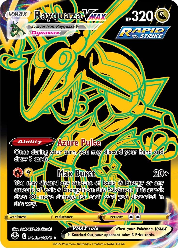 Rayquaza VMAX (TG29/TG30) [Sword & Shield: Silver Tempest] | Exor Games New Glasgow