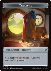 Elf // Treasure (0013) Double-Sided Token [The Hobbit Tokens] | Exor Games New Glasgow