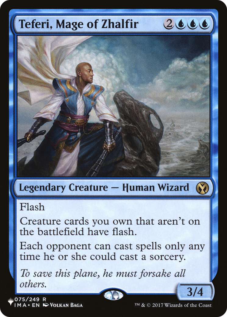 Teferi, Mage of Zhalfir [The List Reprints] | Exor Games New Glasgow