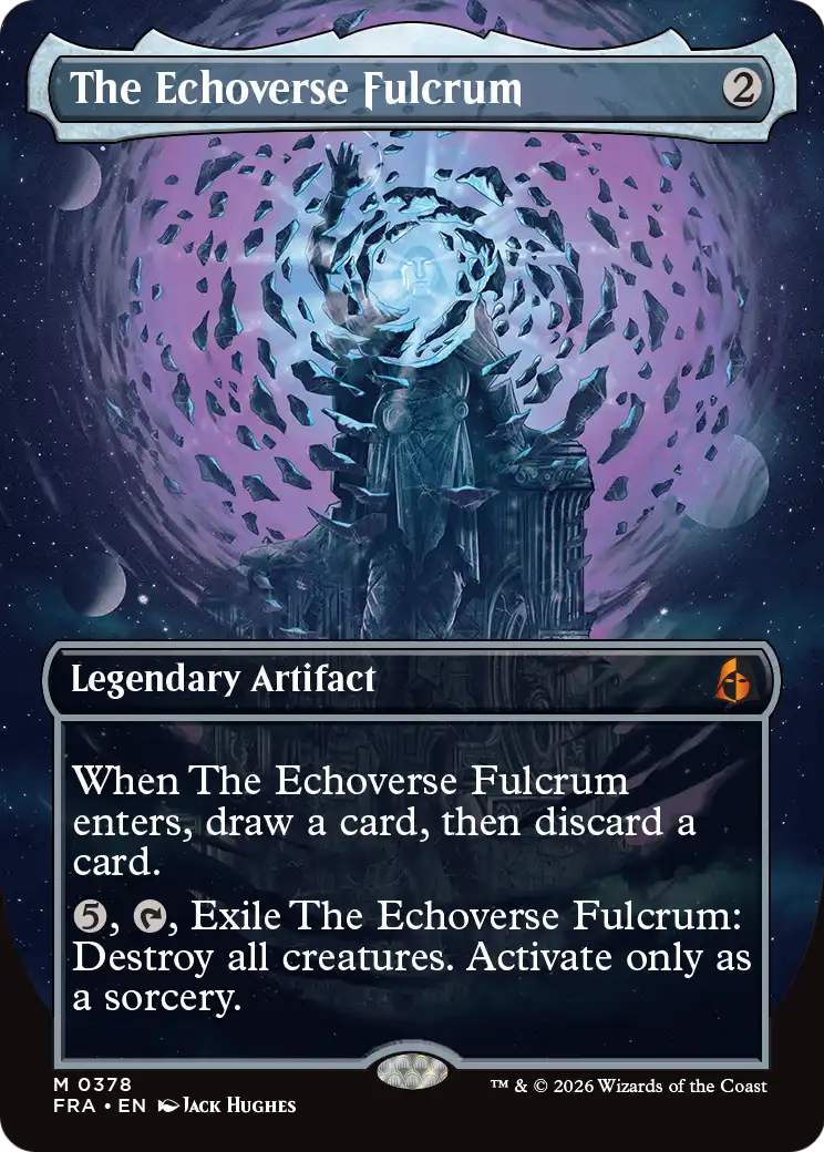 The Echoverse Fulcrum (Borderless) [Reality Fracture] | Exor Games New Glasgow